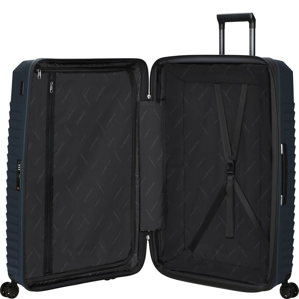 Валіза Samsonite Intuo з поліпропілену на 4-х колесах KL9*004 Blue Nights (гігант)