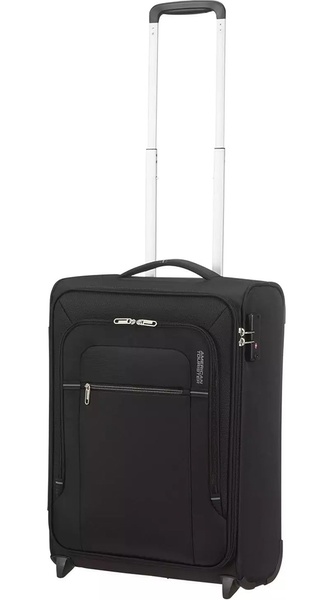 Suitcase American Tourister Crosstrack textile on 2 wheels MA3*001 Black/Grey (small)