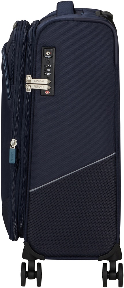 Чемодан American Tourister Summerride текстильный на 4-х колесах ME7*004;41 Navy (малый)