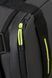Рюкзак-сумка American Tourister Urban Track S для ручної поклажі в Wizz Air/Ryanair з просоченням від вологи MD1*216 LMTD Black/Lime