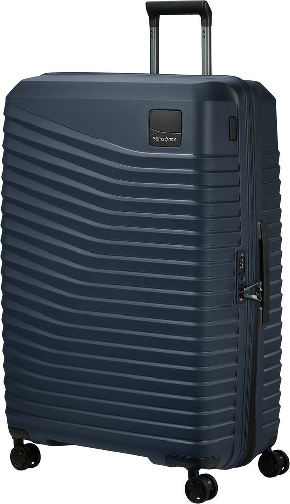 Валіза Samsonite Intuo з поліпропілену на 4-х колесах KL9*004 Blue Nights (гігант)