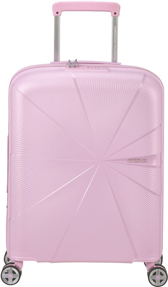 Чемодан American Tourister Starvibe из полипропилена на 4-х колесах MD5*002 Metallic Pastel Lavender (малый)