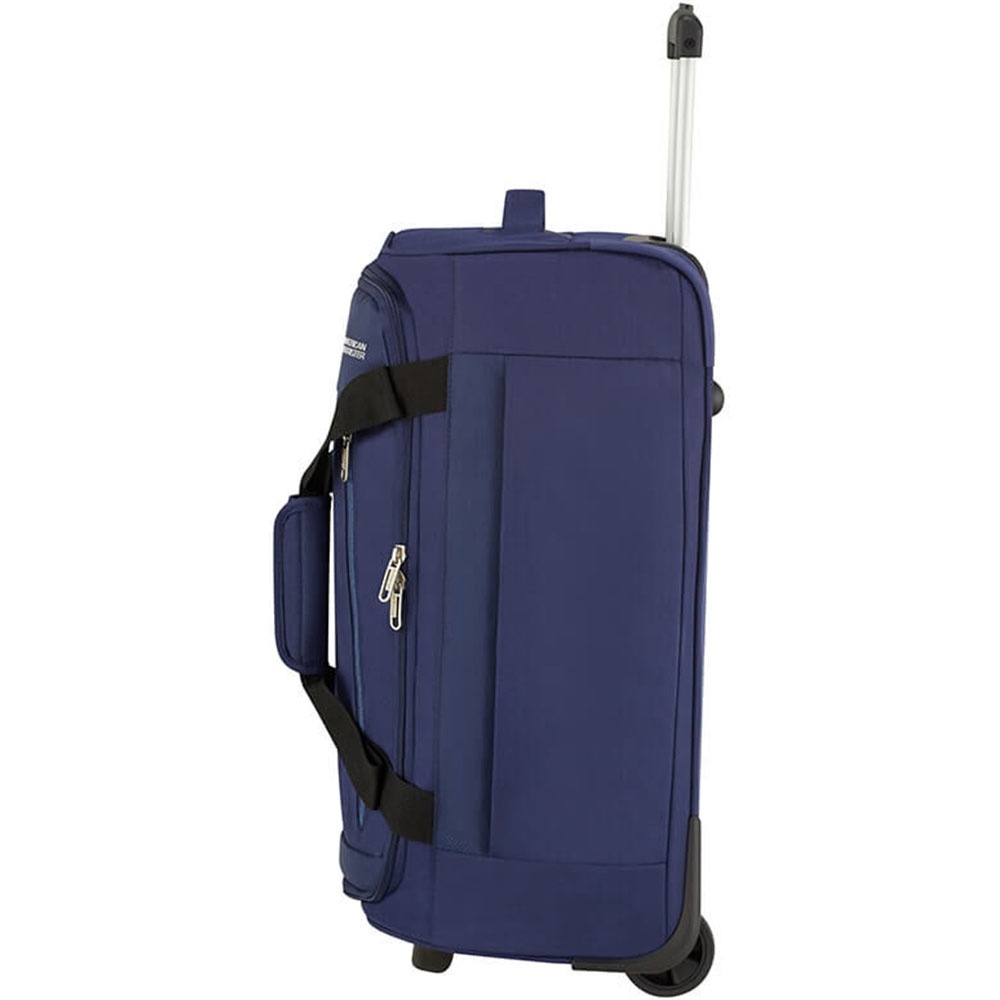 Travel bag American Tourister Heat Wave textile on 2 wheels 95G*005 Combat Navy (small)
