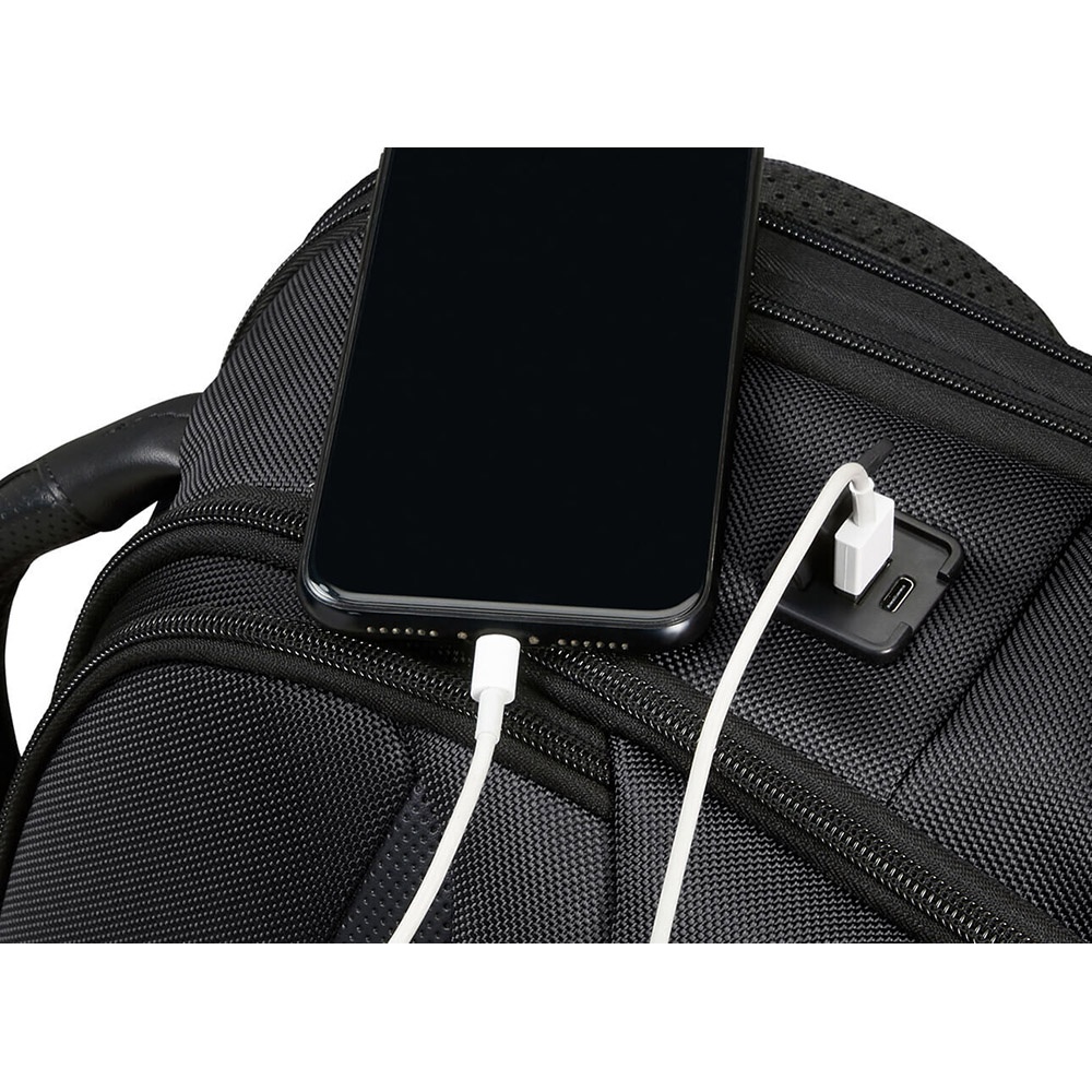 Рюкзак з відділенням для ноутбука 17,3" Samsonite PRO-DLX 6 3V EXP KM2*009 Black
