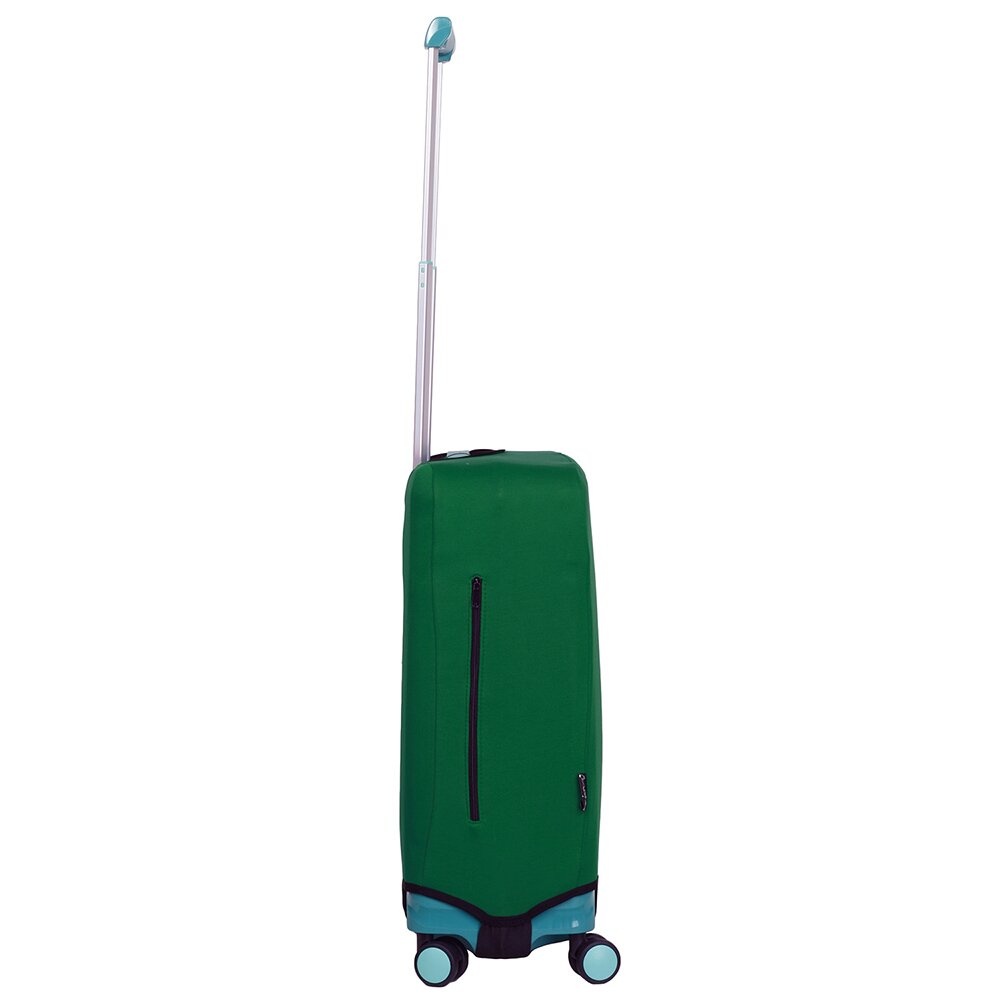Универсальный защитный чехол для малого чемодана 8003-32 темно-зеленый (бутылочный)