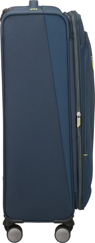 Suitcase American Tourister Wanderlite textile on 4 wheels MJ6*006 Dark Navy (large)