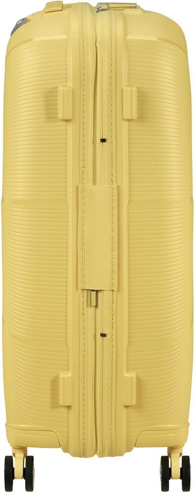 Suitcase American Tourister Starvibe made of polypropylene on 4 wheels MD5*003 Metallic Banana (medium)
