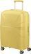 Suitcase American Tourister Starvibe made of polypropylene on 4 wheels MD5*003 Metallic Banana (medium)