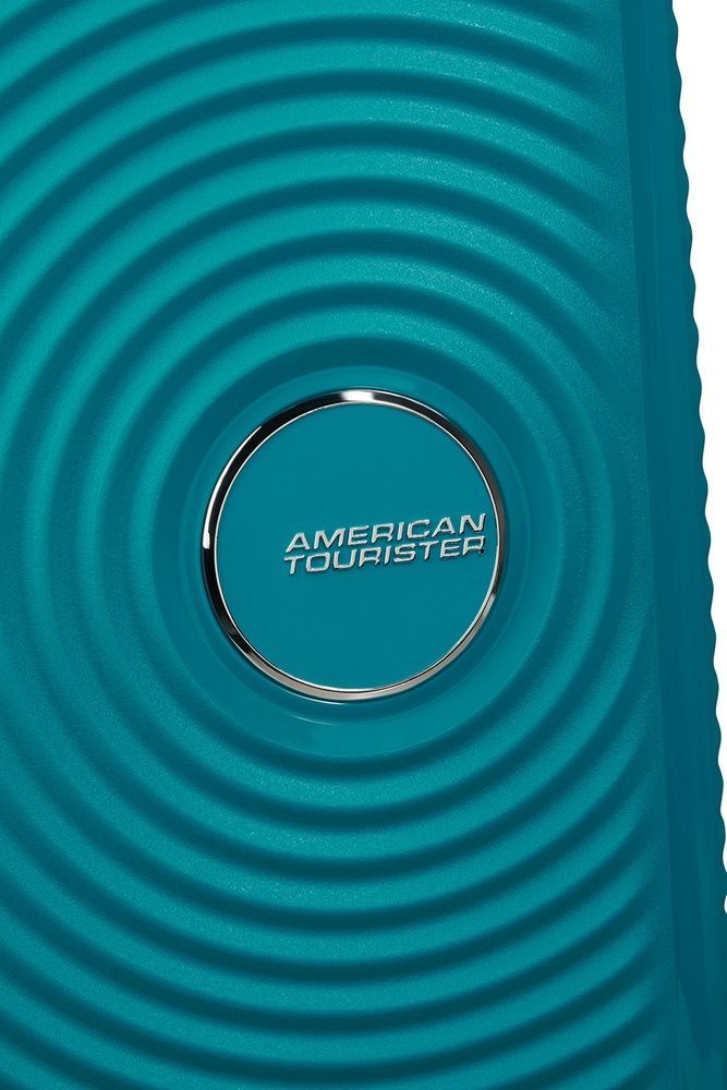 Валіза American Tourister SoundBox Mini із поліпропілену на 4-х колесах MG8*001 Deep Teal (екстра мала)