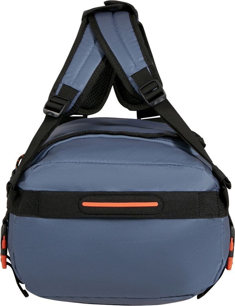 American Tourister Urban Track S backpack bag for hand luggage in Wizz Air/Ryanair with moisture-proofing MD1*216 LMTD Navy/Orange