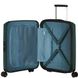Suitcase American Tourister AeroStep made of polypropylene on 4 wheels MD8*001 Dark Forest (small)